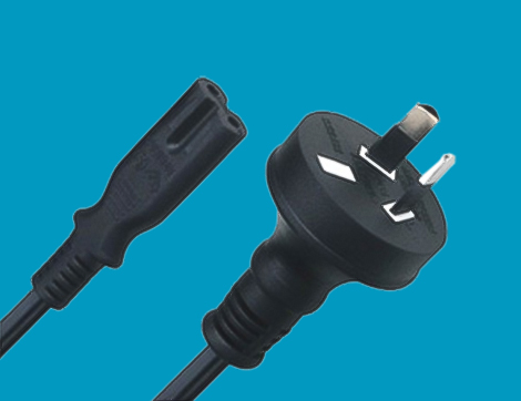 SAA 2 kolíky AS/NZS 3112 Plug, australské napájecí šňůry